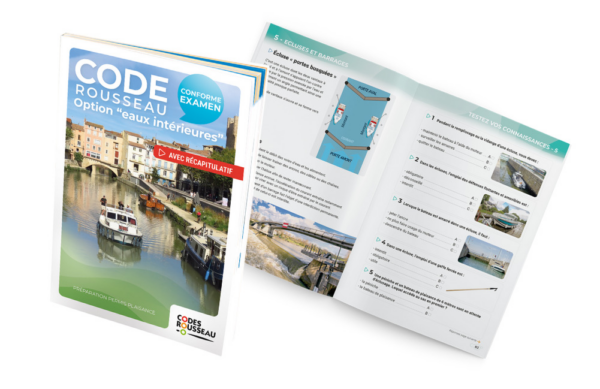 Livre de Code Permis Bateau Fluvial CIOTAT CONDUITE