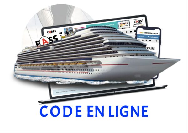 Code en ligne Permis Bateau PASS ROUSSEAU Hauturier CIOTAT CONDUITE